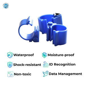 Anello Elettronico RFID per Piccioni da Corsa, Fascia per Piede per Identificazione e Tracciamento 125KHz - Product Image 2