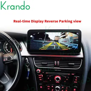 Krando gps multimídia automotivo, multimídia automotivo com tela de 10.25 ", android 11, audi a4 a4l a5 2009-2015, navegação de rádio, sem fio, carplay