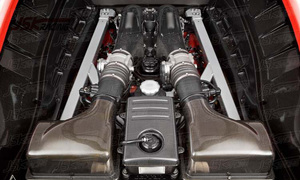 2005-2009 IN FIBRA di CARBONIO COPERTURA DEL MOTORE (4 PCS) PER LA <span class=keywords><strong>FERRARI</strong></span> 430 F430 - Product Image 3
