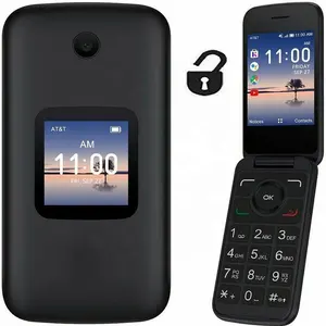 Bulk Unlocked Keypad Mobile 4G LTE Used Original Flip Phone For Alcatel Go Flip 4 4052