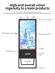 CH di động thông minh Android Mạng quảng cáo kiosk LCD kỹ thuật số biển Poster màn hình TV cho bán lẻ nhà hàng trung tâm mua sắm - Product Image 4