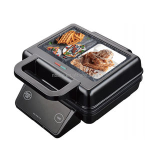 Aifa 1200W <span class=keywords><strong>Gaufrier</strong></span> carré antiadhésif <span class=keywords><strong>Gaufrier</strong></span> <span class=keywords><strong>XL</strong></span> 2 tranches <span class=keywords><strong>Gaufrier</strong></span> belge Contrôle de la température - Product Image 4