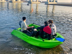 Kayak Motorizado de Pesca de 3.05m (10 pies), Plástico Rotomoldeado, Tipo Skiff Tuffy, Recién Llegado - Product Image 2