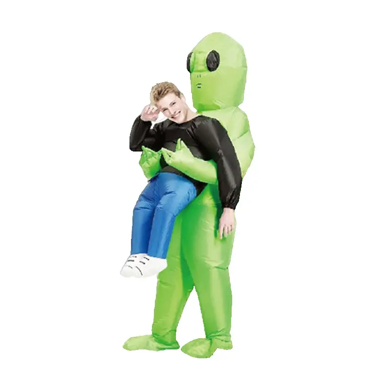 Fournisseurs drôles de fête d'Halloween Costume d'Halloween gonflable personnalisé d'extra-terrestre gonflable en gros pour adultes