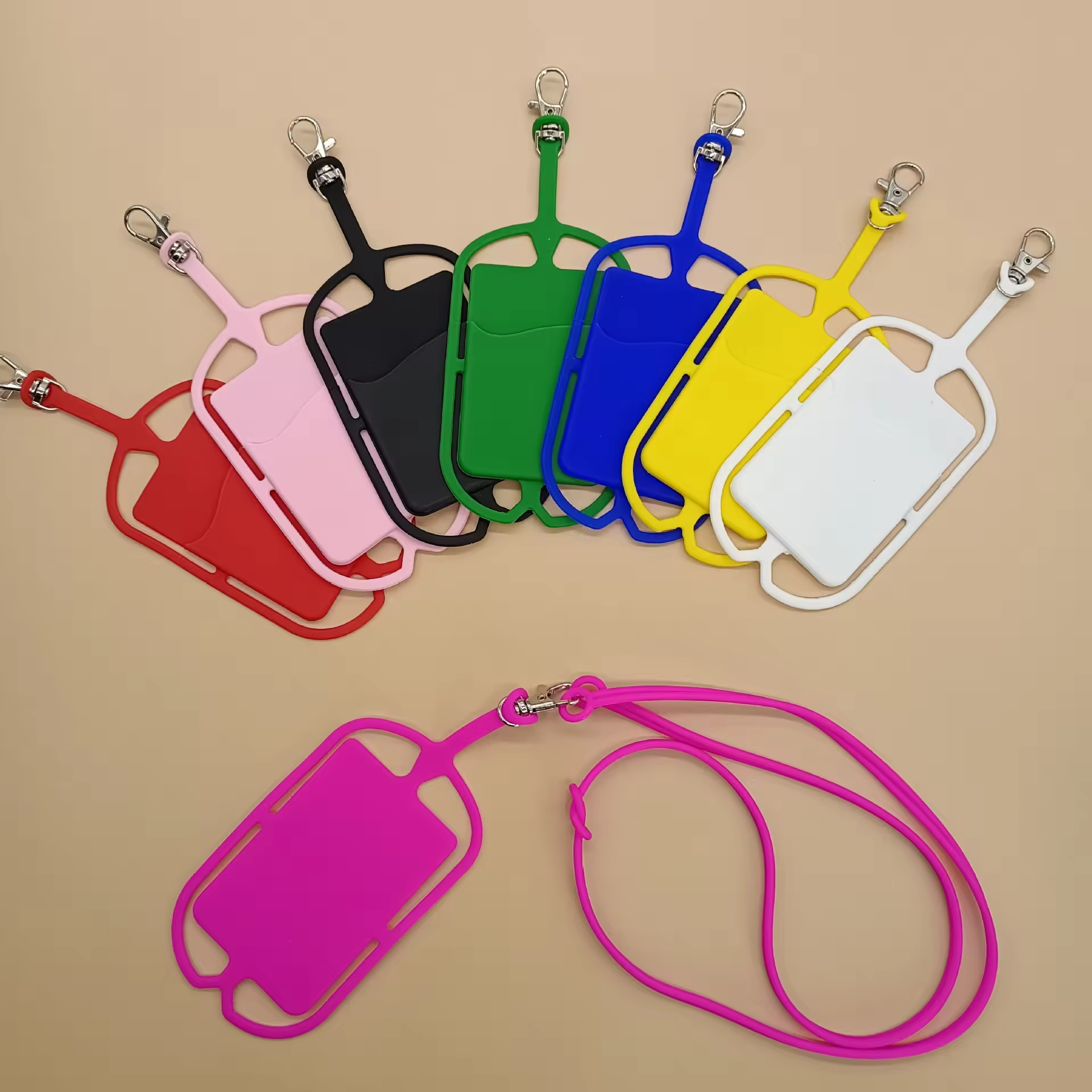 Wholesale Factory Price School Card Fashion Colorful Straps Business Waterproof Phone Neck Lanyards Image 2