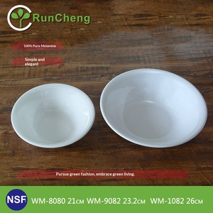 Ensemble de bols carrés classiques en mélamine et porcelaine pour hôtels, banquets et événements festifs, avec option de personnalisation - Product Image 4