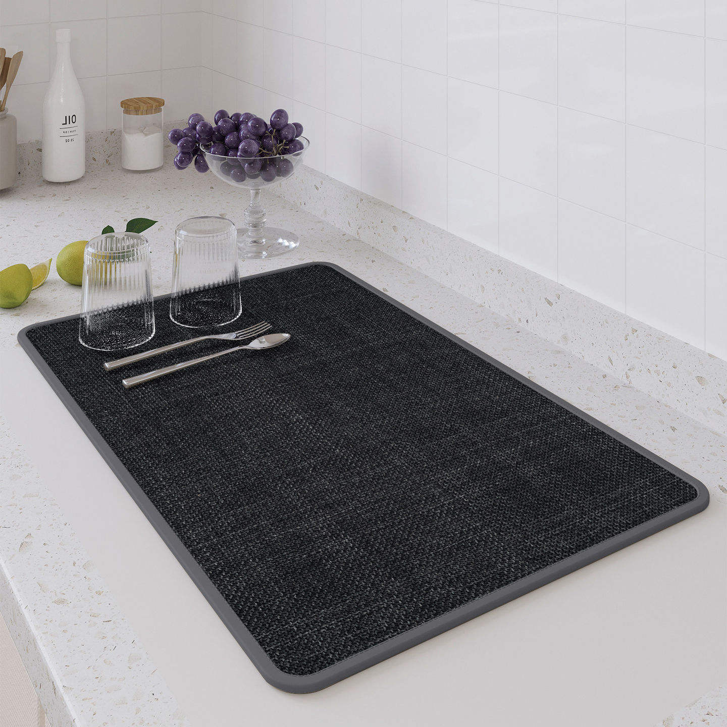 Tejido elegante - Negro