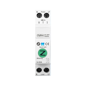 Interruptor de circuito inteligente <span class=keywords><strong>Zigbee</strong></span> 1P 63A DIN temporizador interruptor relé carril de Control remoto para control remoto de hogar inteligente - Product Image 1