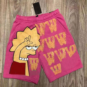 Pantalon de course Offre Spéciale coton à imprimé dessin animé, Sweat-shirt de <span class=keywords><strong>basket</strong></span>-ball cousu, short d'été pour hommes avec Logo NK, vente en gros, <span class=keywords><strong>2022</strong></span> - Product Image 4