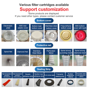 Công nghiệp bụi Máy nén khí lọc loại bỏ bộ lọc Cartridge <span class=keywords><strong>Collector</strong></span> xếp li Lọc Cartridge - Product Image 3