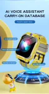 ساعة ذكية للأطفال GS35 بنظام أندرويد عالمي، شاشة 1.83 بوصة عالية الدقة، مكالمات فيديو، كاميرا مزدوجة قابلة للفصل بزاوية 360 درجة، نظام تحديد المواقع العالمي، واي فاي، زر طوارئ - Product Image 5