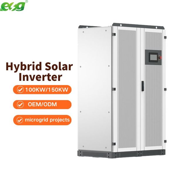 100kW/150kW Industrial and Commercial Hybrid Solar Inverter Air-cooled 100kW/150kW Microgrid Solar Power Conversion System (pcs)