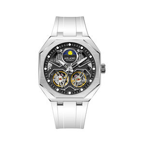 Orologio Meccanico Automatico AILANG con Doppio Tourbillon, Impermeabile, Personalizzabile con Logo OEM, Vendita all'Ingrosso dalla Fabbrica Cinese - Product Image 4