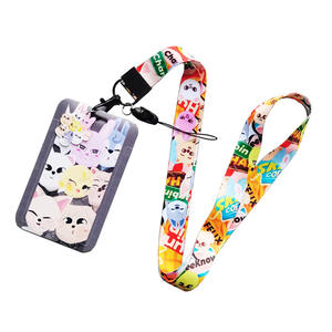 Benutzer definiertes Logo Wasserdichte umwelt freundliche Digitaldruck-Polyester-Lan yards für ID-Karte - Product Image 5