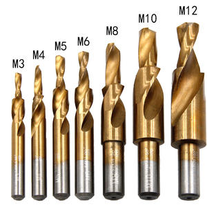 Brocas escalonadas métricas Mr Drill M3-M12 de 90 y 180 grados, herramientas de perforación de acero al cobalto HSS6542 M35 - Product Image 5
