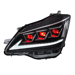 Faros delanteros para coche 2003-2009, conjunto <span class=keywords><strong>de</strong></span> faros <span class=keywords><strong>con</strong></span> ojos <span class=keywords><strong>de</strong></span> demonio rojos, animación <span class=keywords><strong>de</strong></span> inicio, faros LED para Toyota Crown - Product Image 5