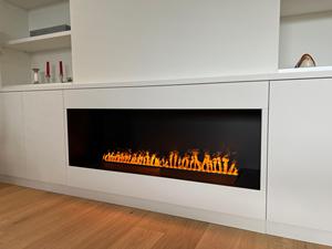 Offre Spéciale Italie Intérieur <span class=keywords><strong>Maison</strong></span> Meubles 3D Eau Vapeur Cheminée Électrique Avec Charbon De Bois Son Smart Vapor Cheminée - Product Image 3