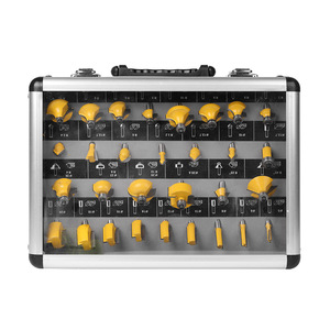 Juego <span class=keywords><strong>de</strong></span> caja <span class=keywords><strong>de</strong></span> <span class=keywords><strong>herramientas</strong></span> <span class=keywords><strong>de</strong></span> cabezal <span class=keywords><strong>de</strong></span> corte completo <span class=keywords><strong>de</strong></span> fresado <span class=keywords><strong>de</strong></span> carpintería con mango 1/4 <span class=keywords><strong>de</strong></span> 30 piezas, oferta especial gracias a las ventas directas <span class=keywords><strong>de</strong></span> fábrica - Product Image 5
