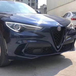 Kit carrosserie style trèfle à quatre feuilles - Compatible avec Alfa Romeo <span class=keywords><strong>Stelvio</strong></span> 2017-2021 (pare-chocs avant et arrière, jupes latérales) - Product Image 5