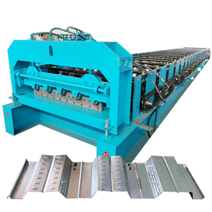 Máquina formadora de rollos de piso de cubierta de acero automática Tipo de azulejo de color de 1200mm de ancho con componentes esenciales de motor y engranaje - Product Image 1