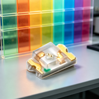 LED SMD RVB bicolore rouge-vert 0805 pour contrôle industriel, lumière à double état