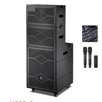 Équipement audio professionnel pour intérieur et extérieur, système de sonorisation Line Array haute puissance de 15 pouces, haut-parleur en bouleau pour 5.1