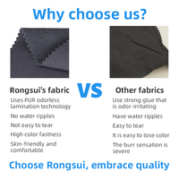 Vêtements de ski en tissu TPU, nylon, polyester, élasthanne, personnalisés en gros, à séchage rapide, extensibles, ripstop, recyclés, imperméables