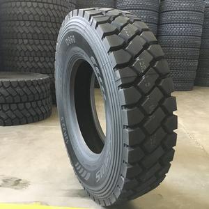 Rueda de tracción de banda de rodadura de bloque de buena calidad 11R22.5 12R22.5 13R22.5 295/80R22.5 315/80R22.5 Neumáticos de camión volquete de carretera áspera - Product Image 3