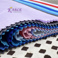Tissu de doublure personnalisable uni 110x76 T/C 90% Poly/10% Coton Popeline Extensible Respirant Léger Écologique pour Filles