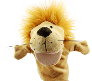 Tùy Chỉnh Động Vật Rừng Tay Con Rối Giáo Dục Bé Sang Trọng Đồ Chơi Sang Trọng Ếch Tay Con Rối Vui Sư Tử Ngựa Vằn Khỉ Con Rối - Product Image 1