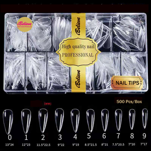 Nuevo Producto completo/media cubierta larga ronda no hay rastro <span class=keywords><strong>de</strong></span> punta <span class=keywords><strong>de</strong></span> <span class=keywords><strong>uñas</strong></span> claro bailarina suave gel <span class=keywords><strong>de</strong></span> <span class=keywords><strong>uñas</strong></span> punta <span class=keywords><strong>para</strong></span> <span class=keywords><strong>uñas</strong></span> arte práctica pantalla - Product Image 4