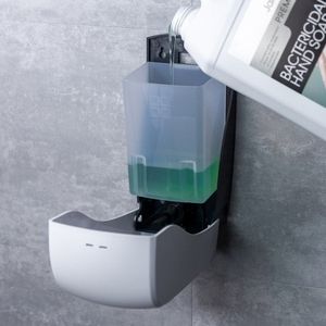Distributeur de savon mural rechargeable Pompe à liquide en mousse plastique ABS Produit d'hygiène personnalisé OEM pour toilettes publiques Toilettes - Product Image 4
