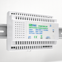 Mitec OEM ODM Din Rail fuente de alimentación conmutada AC DC con cargador de batería UPS ininterrumpido 5V 12V 24V 48V 13,8 V 27,6 V CE ROHS