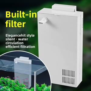 Scatola filtrante incorporata In plastica per <span class=keywords><strong>acquario</strong></span> da parete Jeneca GL, abbinata alla lampada a morsetto - Product Image 5