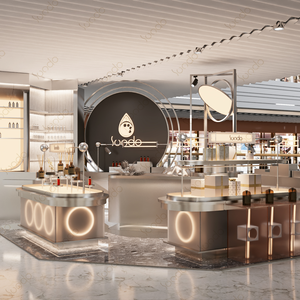 Mỹ phẩm hiển thị kệ tủ trưng bày giá cho Nước Hoa Cửa hàng thanh lịch Nước hoa hiển thị <span class=keywords><strong>Showcase</strong></span> đồ nội thất trang trí đơn vị - Product Image 6