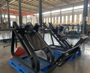 Hack Glijbaan Commerciële Gymnastiekapparatuur Verstelbare Bodybuilding-Sit-Up Fitnessapparatuur Dumbbell-Oefenmachine - Product Image 2