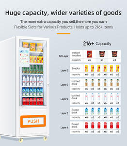 Máquina Expendedora Refrigerada Inteligente BD con SDK, Acero Inoxidable, Gestión Basada en la Nube para Cafeterías, Oficinas, Cantinas, Bebidas y Aperitivos - Product Image 5