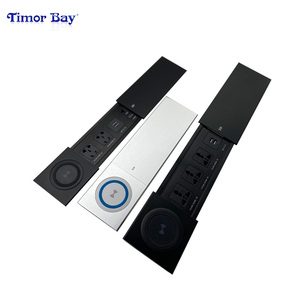 Ổ cắm điện thông minh tích hợp nội thất văn phòng, ổ cắm trượt âm bàn, ổ cắm điện trượt âm bàn - Product Image 6