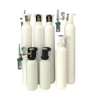 ISO9809 이음매 없는 강철 co2 가스 실린더 용접에 사용되는 고압 의료용 산소 가스 실린더