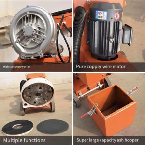 Fabrikpreis Tragbarer Epoxid-Terrazzo-Betonfräser mit neuem Automatikgetriebe – Kernkomponenten für Bodenpoliermaschinen - Product Image 3