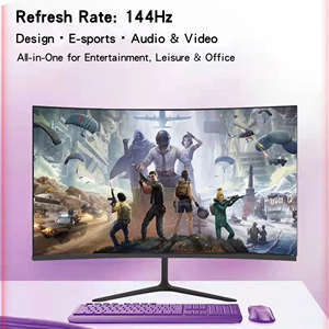 Moniteur <span class=keywords><strong>PC</strong></span> IPS 24/27 pouces 1080P 144Hz, design fin, fixation murale, idéal pour le bureau, les études et le gaming à domicile - Product Image 5