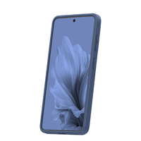 Coque de téléphone antichoc givrée magnétique 360° en métal avec anneau, anti-traces de doigts, compatible avec la charge sans fil, pour S26 S25 (TPU+PC)