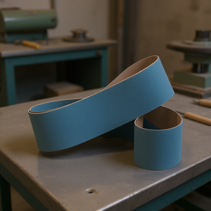 สายพานผ้าขัดและปลอกหุ้ม 1000x100 มม. ซิร์โคเนียม สำหรับงานขัดทราย - Product Image 3