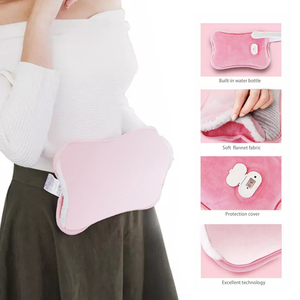 Bolsa de <span class=keywords><strong>Agua</strong></span> <span class=keywords><strong>Caliente</strong></span> Eléctrica de Nuevo Diseño, Botella de <span class=keywords><strong>Agua</strong></span> <span class=keywords><strong>Caliente</strong></span> de PVC con Bolsillo Cálido y Confortable <span class=keywords><strong>para</strong></span> Guardar en las Manos - Product Image 2