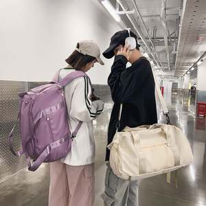 Wholesale Custom Foldable Sport <b>Gym</b> <b>Bag</b> Waterproof Polyester Zipper Duffel <b>for</b> <b>Women</b>/Men Portable Travel <b>Bags</b> - Product Image 6