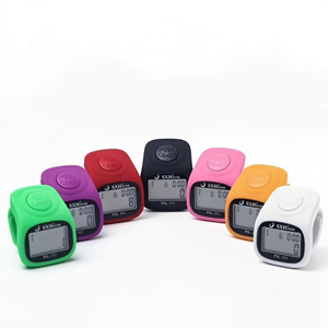 Compteur de doigts LED numérique à 8 canaux avec rétroéclairage LED et fonction de chronométrage pour le comptage et le tricot - Product Image 2