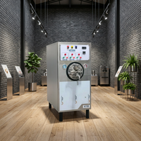 HETOM REFRIGERATION Nouvelle Machine à Glace Professionnelle à Grande Capacité, pour Crème Glacée Moelleuse et Glace Aérée, à Air Comprimé