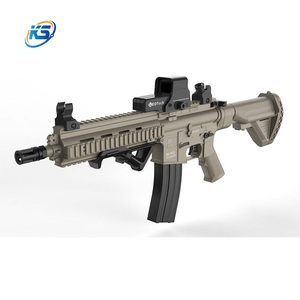 ปืนฉีดน้ำไฟฟ้าสีดำ <span class=keywords><strong>HK416D</strong></span> ไนลอน ปืนเจลไฮโดรเจล ของเล่นปืนฉีดน้ำสำหรับเด็กและผู้ใหญ่ - Product Image 2