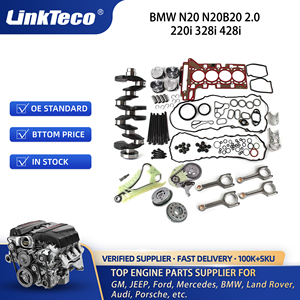 Linkteco Kit mesin membangun kembali, peralatan Piston Con-rod poros engkol untuk BMW 220i 228i 320i 428i X1 X3 X4 X5 Z4 N20 <span class=keywords><strong>2</strong></span>,0l 2012-2017 - Product Image 2