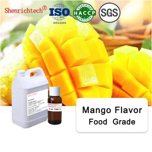 Gıda sınıfı % 100% doğal Mango lezzet konsantre meyve mango lezzet gıda özü meyve lezzet